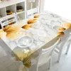 Luxury 3D intagliato floreale cucina cucina tovagliolo pavone a petto aperto tavolino rettangolare cover decorazioni per la casa tappetino da picnic
