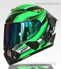 Full Face shoei X14 kawasa kki green Motorcycle Helmet antifog visor Man Riding Car motocross racing motorbike helmetNOTORIGINA4357438