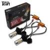 TCART CAR AKCESORIA WEWNĘTRZNE LED AUTO 3157 3457 P27W T25 LED Turn Signals Daytime Light