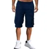 Shorts Shorts da uomo con abbigliamento da lavoro tascabile 2024 pantaloni casual sciolte estate