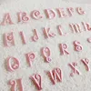 Self-adhesive Small Letters Patches Applique Diy Alphabet Embroidered Patch For Kids Clothing Bags Sewing Name Badge Accessories