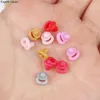 151020PCS Dollhouse Miniature Mini Nipples Model Play Play Toys Doll Accessories Games Baby House Pacifier 240409