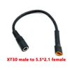 1PCS XT30 XT60 ذكر أنثى إلى T PLUD CONCTUCTACT COMPTER CABLE COLLED LEAD 18AWG لـ RC Hobby Battery FPV RC Models