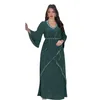 Vêtements ethniques Marocain Diamants Abayas Femmes Muslim Night Party Dress Islamic Arab Saudi Gown Kaftan Dubai Jalabiya Djellaba Turquie