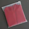 Enveloppe cadeau en gros de la mode en gros T-shirt T-shirt Sweetwear Frosted Zipped Plastic Plastic Packing Sacs pour vêtements