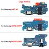 Peças de conector de cabo flexível de carregamento de carregamento USB Peças para Samsung A04 A04E A04S Módulo de microfone 5G 5G A42