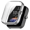 TPUスマートウォッチプロテクターケースカバーAmazfit BIP3/BIP3 Pro SmartWatch Plating Protective Shell Frame Accessoriesのカバー