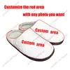 Slippers Mushroom Home Cotton Mens Womens Plush Bedroom Casual Keep Warm Shoes Thermal Indoor Slipper Custom Shoe