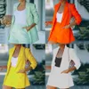 2pcs/Set Ladies Suit Cold Color Hece Neck Women Made Cardigan Blazer Summer Jacket Shorts костюм для пригородной одежды уличная одежда уличная одежда