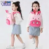 Sac à dos Childrens personnalisés Nom de sac à dos Personnalisé Sackepack Backpack Broidered Boy And Girl Boy and Girl Y240411