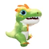 Animal entier mignon Tyrannosaurus Rex Hand Puppet Plux Toy Kindergarten Story Interactive Accesstes Poll-Child Glant Glove Doll