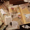 Journamm 25pcs/pack Vintage Collage Materials Paper DIY Scrapbooking Decor Photo Album Creative Stationery Junk Journal Paper