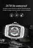 腕時計メギルラグジュアリーメンズクォーツファッションミリタリースポーツ防水発光時計reloj hombre 8109