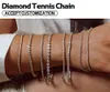 Lab Grown Diamond Tennis Necklace Diamond Bracelet 18k Lab Created Diamond Tennis Bracelet