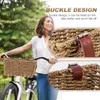 Wall Rattan Manden Bike Accessories Bike Crate Bikes Bicycle Basket Vintage Cargo Basket Bike Opslagmanden