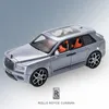 1:20 Rolls Royce Cullinan SUV Model Modelo de auto Costa de juguete Castización de metal