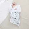 Decken wickeln babydecke warm warmes vlies thermisch neugeborenes weicher Kinderwagen Schlafabdeckung Säuglingsbettwickel Wickel Weichwaschbar dicke Decke Quilt Y2404118duky2