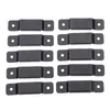 10pcs Tape Measure Holders Tape Clip Measure Metal Measurment Belt Holder Measuring Pants Tool Replacement Mount Clips