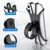 Universal Silicone Bicycle Phone Holder Motorcycle for IPhone 12 11 pro max 7 8 plus X Xr Mobile Phone Stand Bike GPS Clip Mount