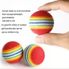 12/20 PCs Schwamm Eva Foam Golfbälle elastischer Innen- und Outdoor -Trainingshilfe Übung Ball für Männer Frauen Kinder Haustiere Haustiere