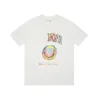 남성 여성 스트리트웨어 T 셔츠 2024 여름 패션 디자이너 티셔츠 라인 스톤 둥근 목마 다이아몬드로 된 면화 짧은 소매 꼭대기