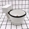 Muggar kreativa mugg rolig toalett kopp knepig poop keramik vatten med handtag kaffemjölkglass rolig gåva