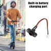 Electric Scooter Controller Charging Port Power Cord Port For Segway Ninebot ES1 ES2 ES3 ES4 Skateboard Power Cable Connector