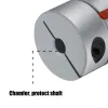 Serie LM 1pc D65 L90 ACOPLADOR DE ALLA DE CUMBRA FLEXIBLE D65L90 Tamaño del eje CNC Jaw Shaft Acoph