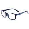 GMEI Optisch rechthoekige ultralight TR90 ZAKELIJKE MENSEN Glazen frame recept bril frames vrouwen Volledige rand brillen G6087 240411