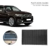 BMW X5 E53 1998-2006カーセンターコンソールスライディングシャッターシャッターカップホルダーローラーブラインドカバ​​ー交換車のインテリアアクセサリー