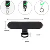 Patch Clip Lanyard Tether Tab Hanger Holder handleds halsband packning för iPhone Samsung Xiaomi Huawei Telefonfodral Lanyard Patch