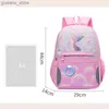 Zaini Nuovo borsa per la scuola per bambini Serratura carina Mermaid Borsa impermeabile per le scuole primarie e secondarie per ragazze adolescenti Y240411