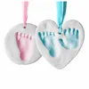 Hand Footprint Makers Baby Photo Frame Newborn Baby's Handprint Footprint 100-day Baby Accessories Baby Gifts Newborn Baby Gift