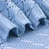 Cobertores Swadling Baby Baby Cobertores recém -nascidos infantis garotas meninas carrinho de bebê envoltório tapetes 80*100 cm de cama malha