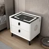 Stoliki nocne organizator sypialni Nordic drewniany stolik nocny głośnik MEUBLES de Chambre luksusowe meble xf35xp