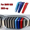 ZEMAR 3pcs ABS For BMW G20 3 Series 3-series 2023 2024 2019-2022 Car Racing Grille Strip Trim Clip M Power Sport Accessories