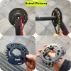 Kamienne przekonanie adaptera Pająka z osłoną do 64BCD dla SRAM Dub xx1 Eagle GX x1 NX x0 x9 CRANK BMX