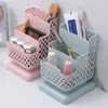 Skolpappersmakeup Organisator Desktop Storage Box Container för kosmetik smycken Stationery Plastic Organizer