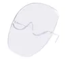 Utökad PC transparent fullt ansiktsskydd Space Mask Plastis Riding Vue Shield9627092