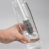 Långt handtag silikon kopp borst kopp skrubber glas renare flaska termos rengöring borstar kök matar flask tvättverktyg