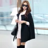 Cloak Coat Women's Autumn Winter British Woolen Coat Women's 2023 New Versatile Shawl Top Women's Korean Oversize Jacket Q320