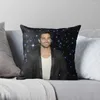 Oreiller Tyler Hoechlin Stars Lancez des couvertures de Noël pour le canapé de canapé S canapé oreillers