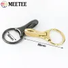 2pcs Metal Lobster fermoir saut anneaux de ceinture boucle carabiner clip clés de trousque ciel de chien collier