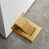 Dooroom Brass Magnetic Door Stopper Бесплатная наклейка с скрытыми дверными держателями.