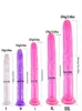 Aduldshop toys riesiger dildo für Frauen erotische weiche Gelee Dildos weiblicher realistischer Penis Analstecker Starker Saugnapf -Becher GSPOT Orgasmus SHO9813729