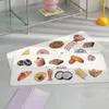 Mattor Mat Animal Dessert Donut Fruit Candy Carpet Bedside Soffa Filt Non-Slip Cushion Fault Wool Furry Bedroom Absorbent