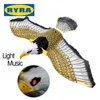 Птичья репеллент подвесной Eagle Electric Vishing Light Line Eagles Toy Portable Luminous Music Park Park Farm Sades