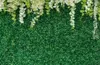 Green Grass Wall Flowers Decoration Vinyl Pography Backdrops Bridal Shower Po Booth Backgrounds for Wedding Studio Props13271172454436