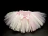 女の赤ちゃんのピンクIvroy Lace Tutu Skirtsキッズバレエダンスアンダースカート