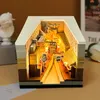 Omoshiroi Block 2024 Kalendarz 3D Notatnik Diagonal Alley 264Sheet DIY House Pad LED LED LIDZA